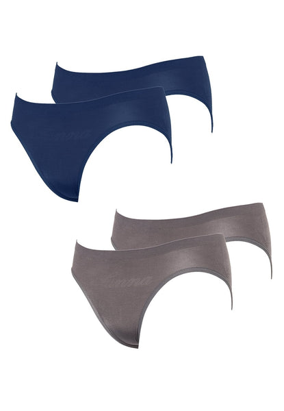 Low-Waist Underwear 低腰竹炭內褲(4件) 1109 - Sunna Character