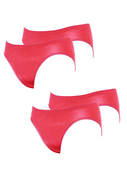 Low-Waist Underwear 低腰竹炭內褲(4件) 1109 - Sunna Character