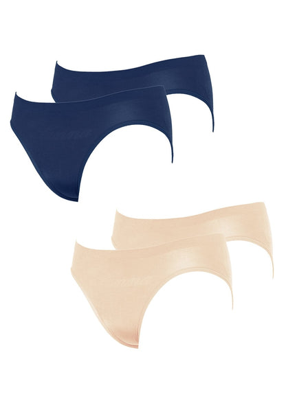 Low-Waist Underwear 低腰竹炭內褲(4件) 1109 - Sunna Character