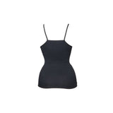 Thin Straps Vest with Bamboo Charcoal Fabric 2890-BLK - Sunna Character