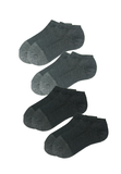 Copy of Low Cut Trainer Socks with Bamboo Charcoal for Men (4 pairs) - Sunna Character