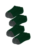 Copy of Low Cut Trainer Socks with Bamboo Charcoal for Men (4 pairs) - Sunna Character