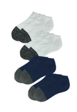Copy of Low Cut Trainer Socks with Bamboo Charcoal for Men (4 pairs) - Sunna Character