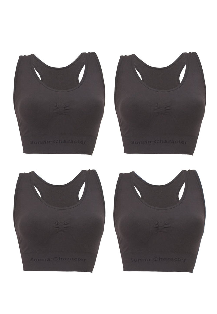 Copy of Fast Drying Sports Bra with Bamboo Charcoal Cross Back 3292 Sunna Character