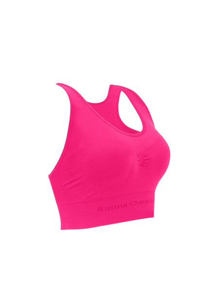 Copy of Fast Drying Sports Bra with Bamboo Charcoal - Cross-Back 3292 (4 pieces) - Sunna Character