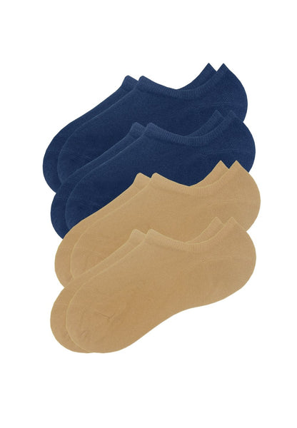 Invisible Ankle Socks (4 pairs) - Sunna Character