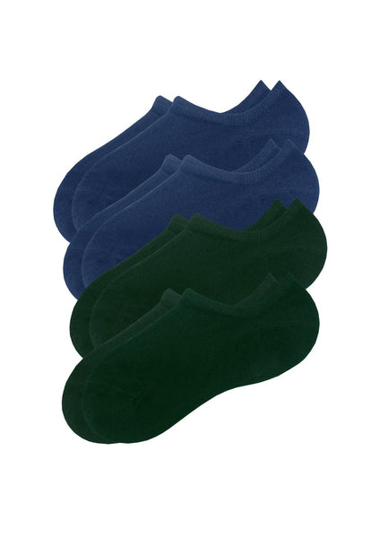 Invisible Ankle Socks (4 pairs) - Sunna Character