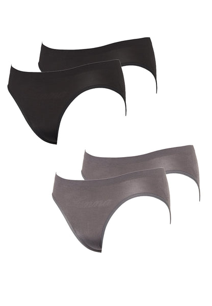 Low-Waist Underwear 低腰竹炭內褲(4件) 1109 - Sunna Character