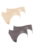 Low-Waist Underwear 低腰竹炭內褲(4件) 1109 - Sunna Character