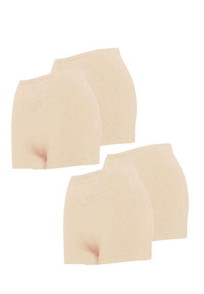 Mid-Waist Knickers 中腰竹炭短褲仔(3件) 1103 - Sunna Character