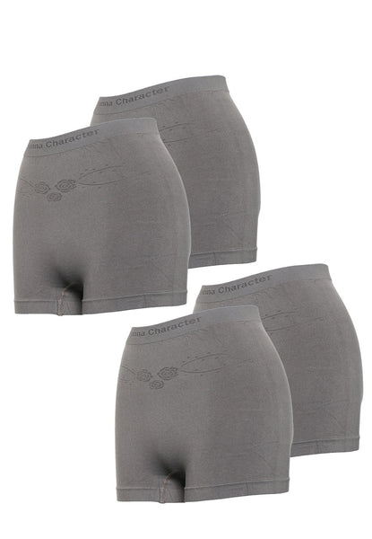 Mid-Waist Knickers 中腰竹炭短褲仔(3件) 1103 - Sunna Character