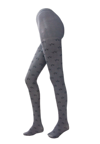 Mid Waist Legging Tights with Star Patterns - Sunna Character